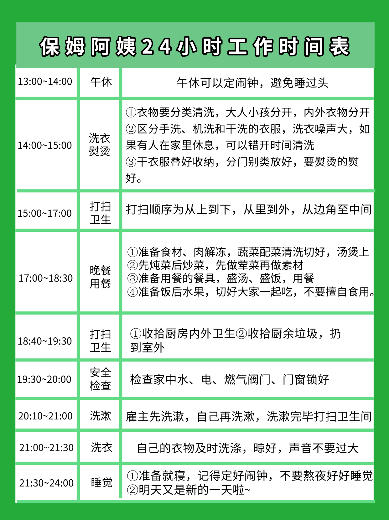 请阿姨必看，保姆一天的工作内容安排2.jpg