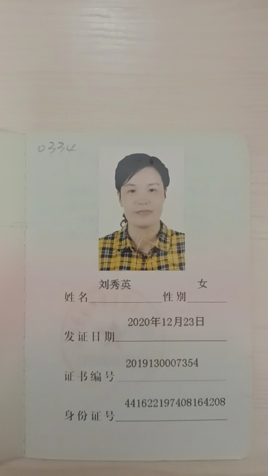 阿姨资料照片